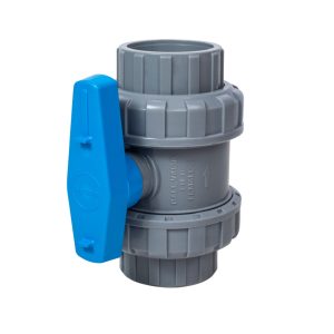 PVC DOUBLE UNION BALL VALVE